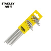 史丹利(STANLEY)8件套长L形中孔花形扳手TT6-TT25