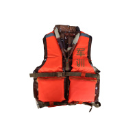 丛林狐 成人泡沫军训救生衣 迷彩船用军训救生衣 KF