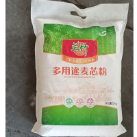 中锐智采企业定制多用途麦芯粉5kg 馒头面粉 面粉 小麦粉 JH