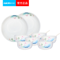 GKN格卡诺 中式复古家用陶瓷碗碟
