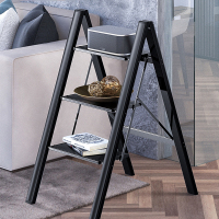 优勤梯子家用折叠梯伸缩室内人字梯加厚铝合金伸缩梯多功能步梯楼梯