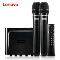 联想(Lenovo)家庭KTV无线麦克风k歌话筒 海信创维海尔TCL小米夏普电视k歌BK10双支