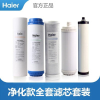 海尔 Haier 净水器滤芯全年用量套装 通用 1级×4、2级×2、3级×2、4级×1、5级×2 单位:套