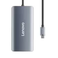 联想(Lenovo)扩展坞 type-c拓展hdmi雷电苹果电脑转换器usb转接头vga笔记本 LX0808