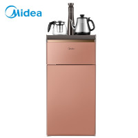 美的(Midea)饮水机茶香茶吧机家用下置式 多功能智能自主控温 立式温热型饮水机 YR1609S-X