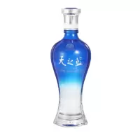 洋河蓝色经典 天之蓝 42度 单瓶装白酒480ml L
