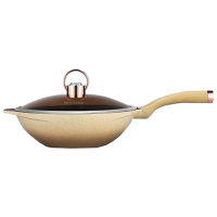 金嫂子(KSISE) KSZT2030C 女王钻石不粘炒锅 30cm(计价单位:套)