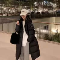 过膝白鸭绒羽绒服女中长款(单位:件)