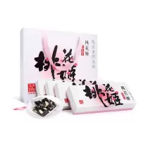 东阿阿胶 桃花姬阿胶糕75g*4/定制礼盒(300g) 阿胶膏 即食固元膏 DEEJ 官方旗舰店