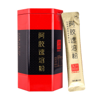 东阿阿胶 阿胶速溶粉6g*24袋/罐装 阿胶原粉 DEEJ 官方旗舰店