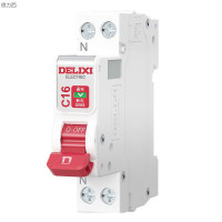德力西 双进双出断路器 断路器 DEP9-C16 1P(计价单位:个)