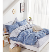 蚕花娘娘(SILKUEEN)全棉环保印花四件套人生几何 单套装