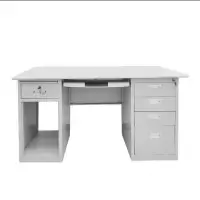 办公桌写字台 带锁带抽屉简约 1.4米，带椅子