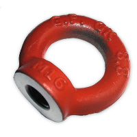 多来劲 Doleco DIN582 M24- 高强度吊环螺母 DIN582 M24 碳钢 红色 8.8级 1个(TG)