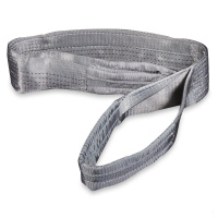 多来劲 Doleco 0561 9852 045 双层扁平双扣吊带4T×4.5m 灰色(包装数量 1根)(TG)