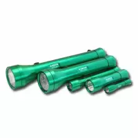 世达 SATA 90734A 铝合金手电筒,12LED,2节1号电池(需另购)(包装数量 1个)(TG)