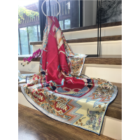 蚕花娘娘(SILKUEEN)106*106cm真丝大方巾(12姆米)颜色随机 单条装