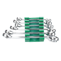 长鹿 6PCS 长鹿油管扳手组套 6PCS油管组合套装扳手1套