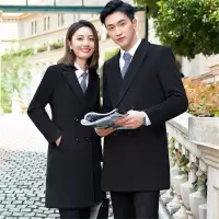 森团职业男款黑色外套