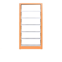 君栋木护板双面书架