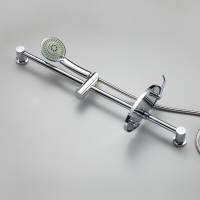 九牧(JOMOO)五功能手提花洒带软管升降杆套装 卫生间淋浴花洒S23085-2C02-3 单个装