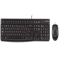 MK120 有线键盘鼠标套装（ 黑色 ）