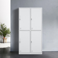 苏彩更衣柜储物柜铁皮柜员工宿舍衣柜存包柜鞋柜