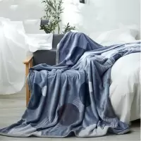 梦洁美颂 法兰绒毯 贝加尔湖畔