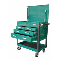 世达 SATA 95119 超霸四抽屉工具车 890×535×1013(包装数量 1只)(TG)