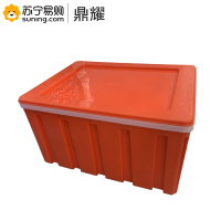 鼎耀(DING YAO) 保温箱薄膜袋装 长64cm*宽49cm*高36cm 橙色 单个装