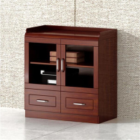 国鹤 茶水柜 A-080 胡桃色800*400*850