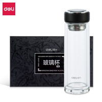 得力8988玻璃杯(透明)(1只)320ml