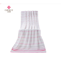 洁丽雅6411毛巾一条+浴巾一套 随机色