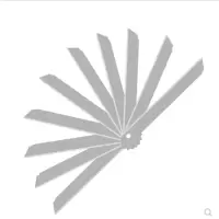 宽壁纸刀片 型号:10片-盒