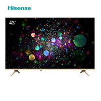 海信(Hisense)43A37F 43英寸悬浮全面屏 全金属背板VIDAA