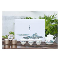 沏一杯茶千里江山—茶具套组(10号)茶具