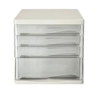 齐心(COMIX) B2246 四层A4塑胶文件柜资料柜文件整理柜 四色可选 颜色备注 单个装