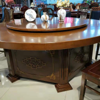 LZ 用餐实木餐桌/实木圆形餐桌