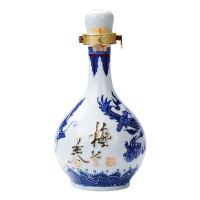 梅兰春 46度龙行九州 泰州芝麻香型 白酒 500ml