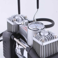 双缸打气泵 220V充气机打气泵车用汽车轮胎泵