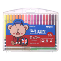 晨光(M&G) ACPN0398 文具48色三角杆水彩笔儿童可水洗创作画笔小熊哈里系列水彩绘画笔