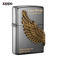 Zipo打火机 爱情天翼 ZBT-1-16a 爱情天翼-新机无油