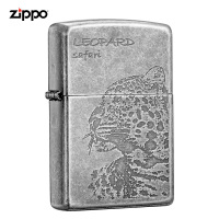 Zipo打火机 美洲豹-古银 (新机无油)