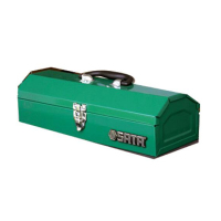 五金工具盒不锈钢手提维修多功能工具箱95115