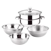 浮士德(Foster) FM-002 巧媳妇礼包淘洗三件套+蒸火锅(计价单位:套)