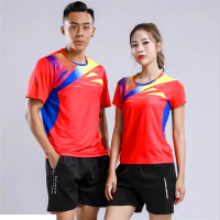 短袖羽毛球服套装