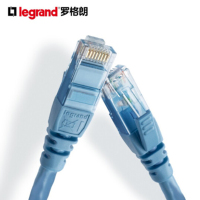 罗格朗(Legrand) 632753 6类非屏蔽(U/UTP)跳线,浅蓝色,3米