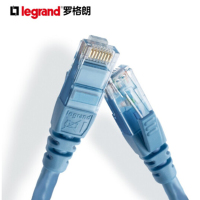 罗格朗(Legrand) 632754 6类非屏蔽(U/UTP)跳线,浅蓝色，5米