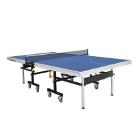 标准乒乓球桌-家用带轮可折叠式乒乓球台-室内乒乓球案子 233型