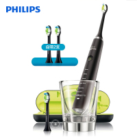 飞利浦(Philips)钻石亮白型电动牙刷 感应充电式成人声波震动式牙刷31000次/分钟